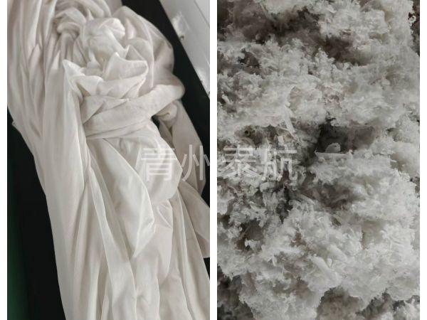 紙棉粉碎效果對比